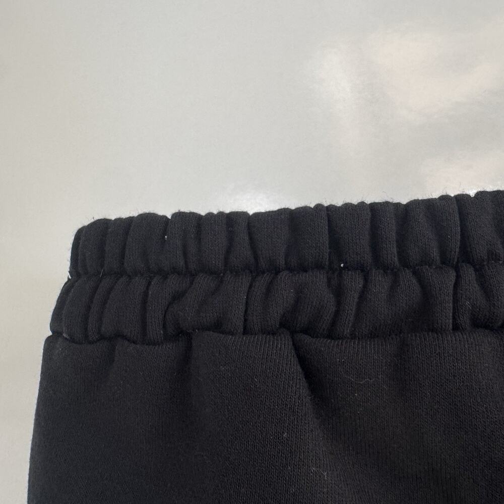 ALO Yoga Accolade Sweatshirt Scoop Neck Bra Size Small Solid Black Comfort EUC - Picture 3 of 8
